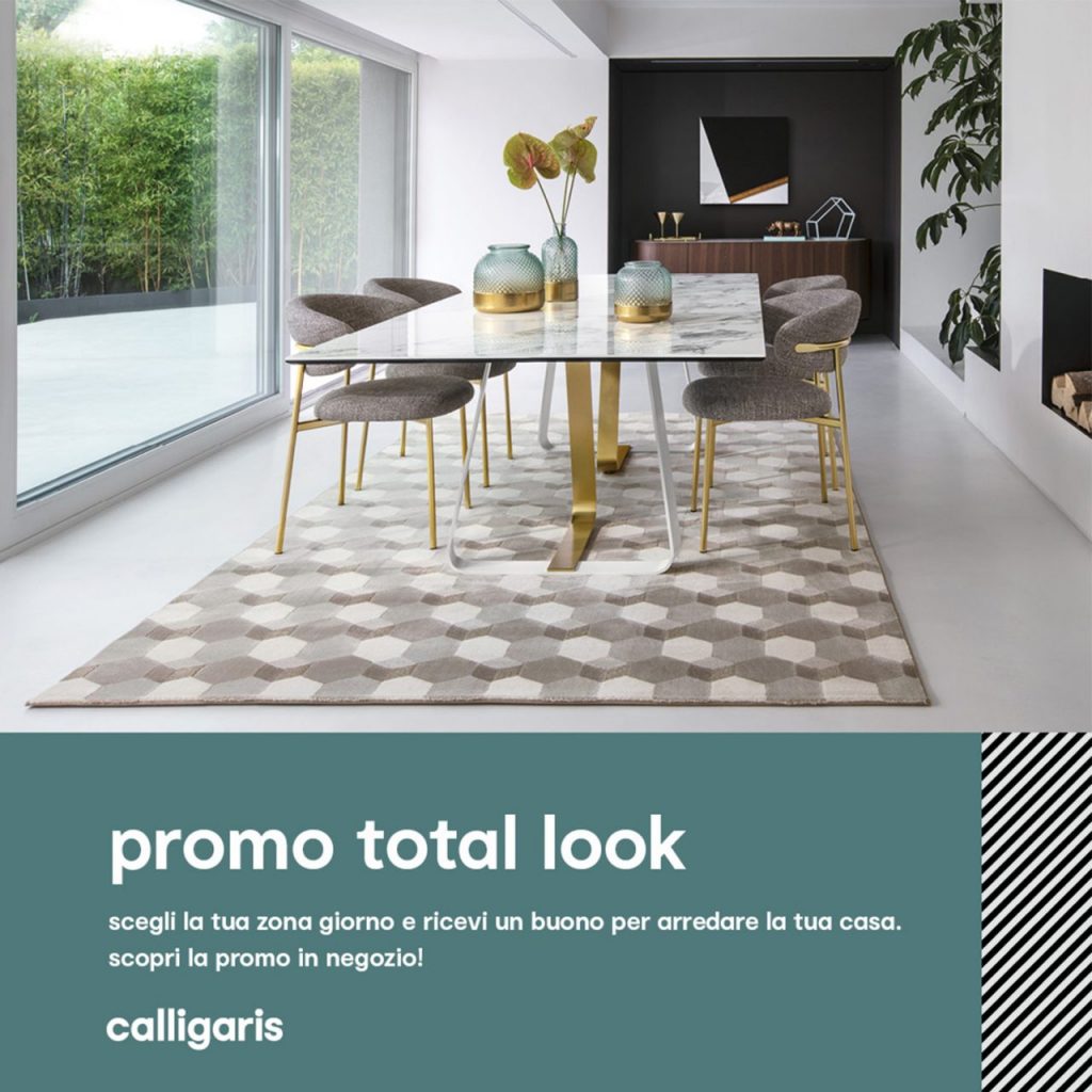 Promo Total Look di Calligaris da Puro Living Design.